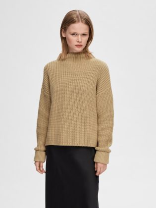 Selected Strickwaren Preisniveau Oversize Pullover Cornstalk Femme – 1